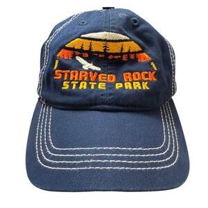 Starved Rock Park Hat Blue Cotton ACE USA Adventurecore